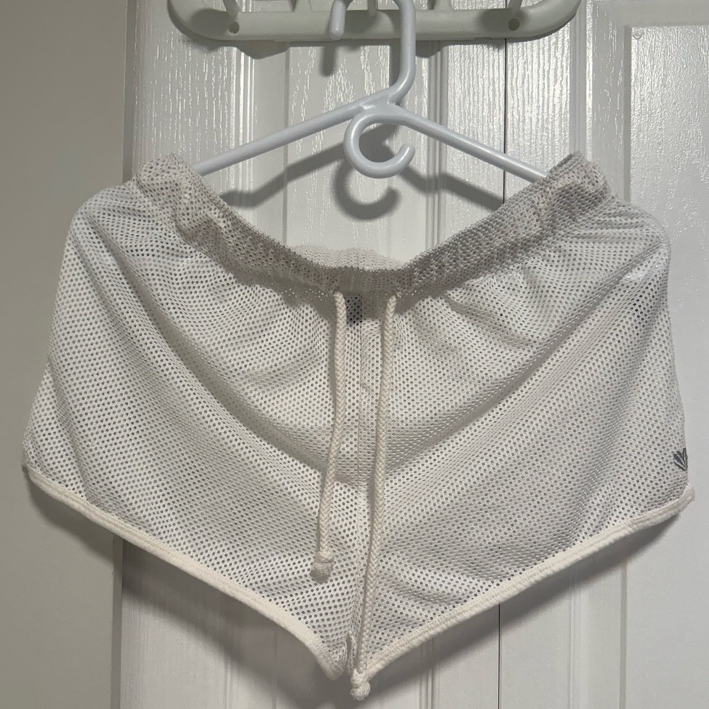 Forever 21 White Athletic Shorts